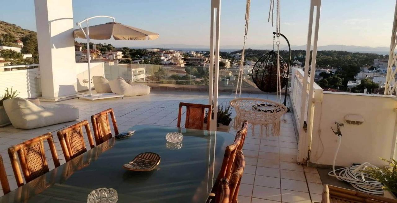 Villasonboard Vouliagmeni Penthouse Veranda Sea-View & Beach 아테네 외부 사진